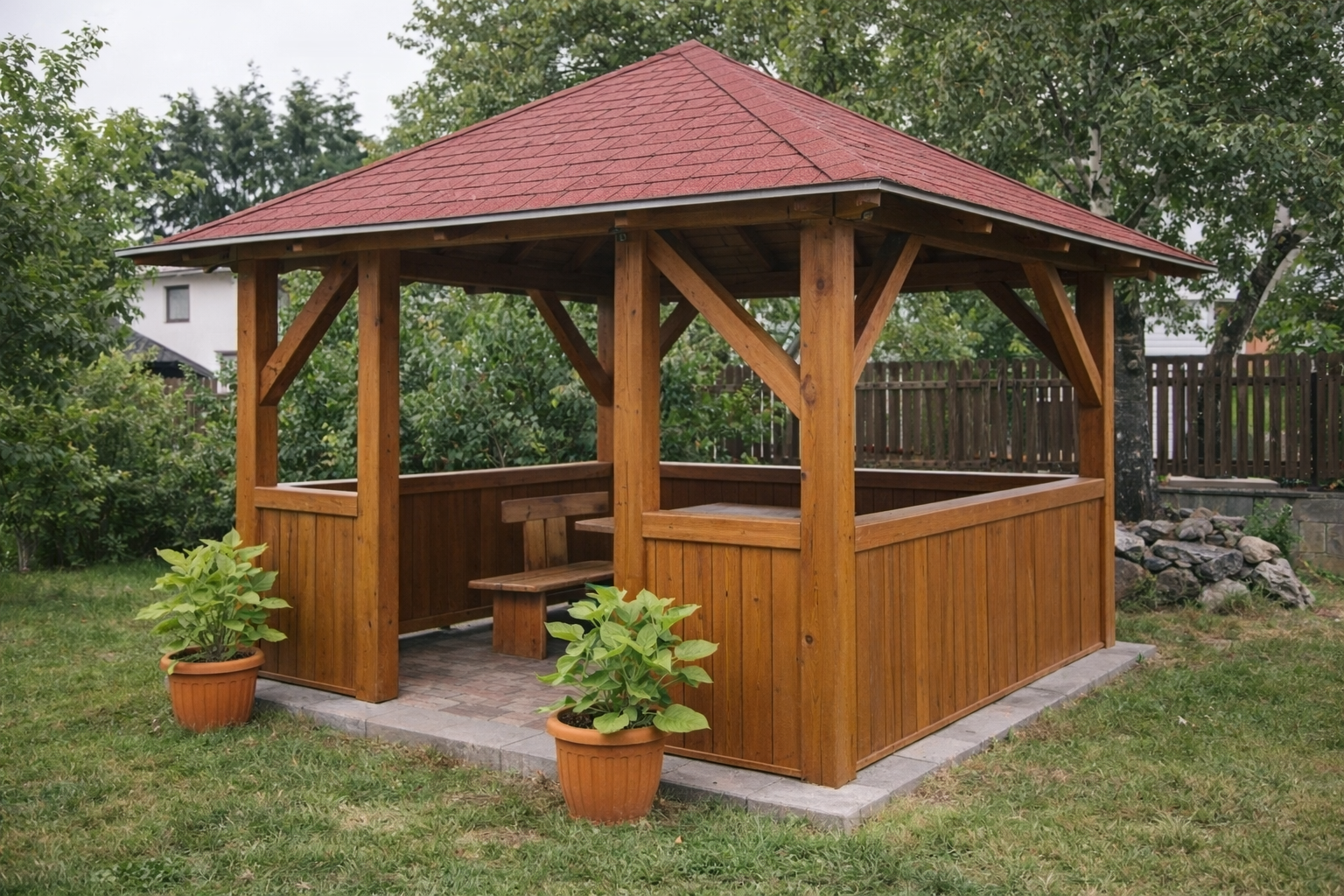 Altány a přístřešky